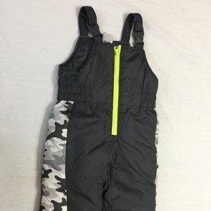 🦜 CARTERS JUST ONE YOU BOYS SNOW SKI OVERALLS BIB PANTS SIZE 2T 🦜